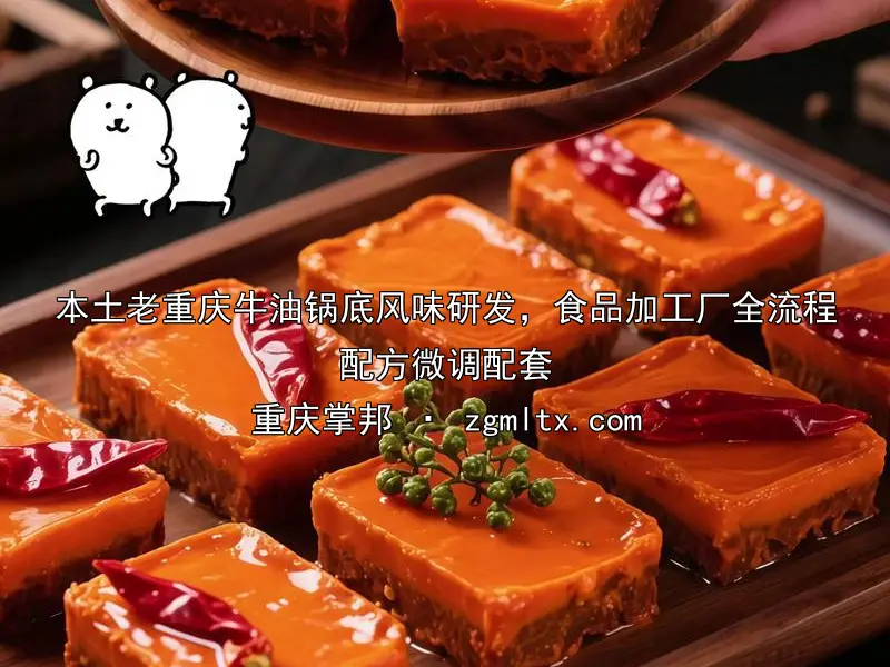 本土老重庆牛油锅底风味研发，食品加工厂全流程配方微调配套