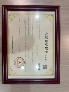 邦小渝｜作品登记证书