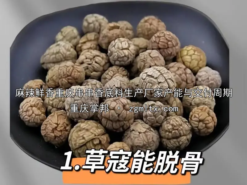 麻辣鲜香重庆串串香底料生产厂家产能与交付周期